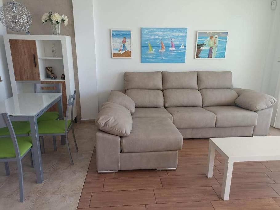 Bungalow En Primera Linea Del Mar Ареналес-дель-Соль Экстерьер фото